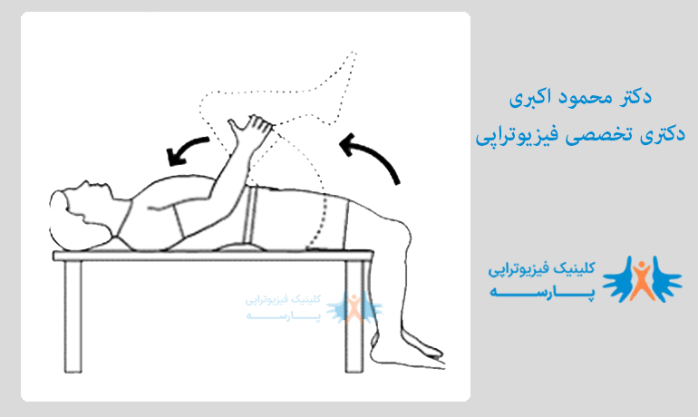 ورزش شماره 9 دیسک کمر